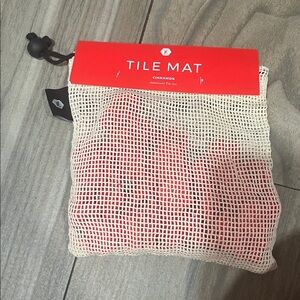 Letterfolk tile mat tiles cinnamon